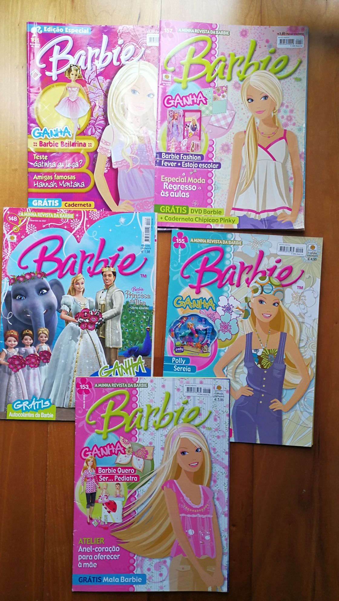 Revistas Winx, Barbie, Princesas