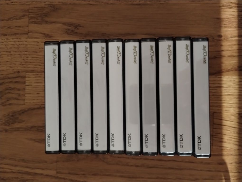 Sprzedam 10 kaset TDK NOWE CHROMOWE