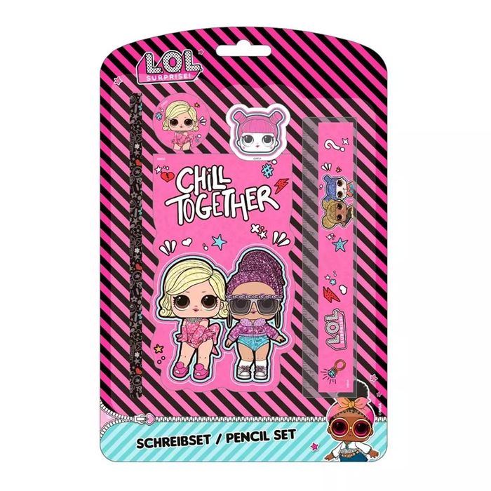 Zestaw przyborów szkolnych Lol Surprise 5el. Cass film