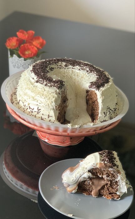 Bolos caseiros simples/ cobertura