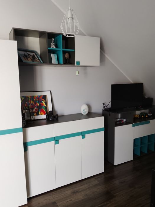 Meble młodzieżowe łóżko 140 biurko