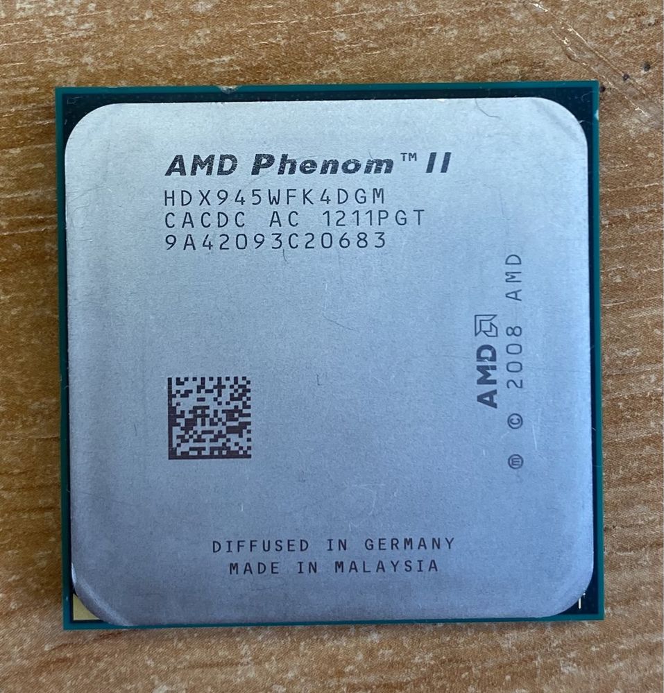 AMD Phenom 9550, 9600, 9650, 9750 Phenom II 550, 945, 965
