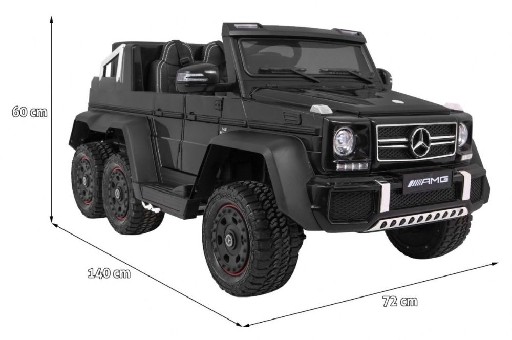 Pojazd Mercedes G63 6x6 MP4 do 120 kg