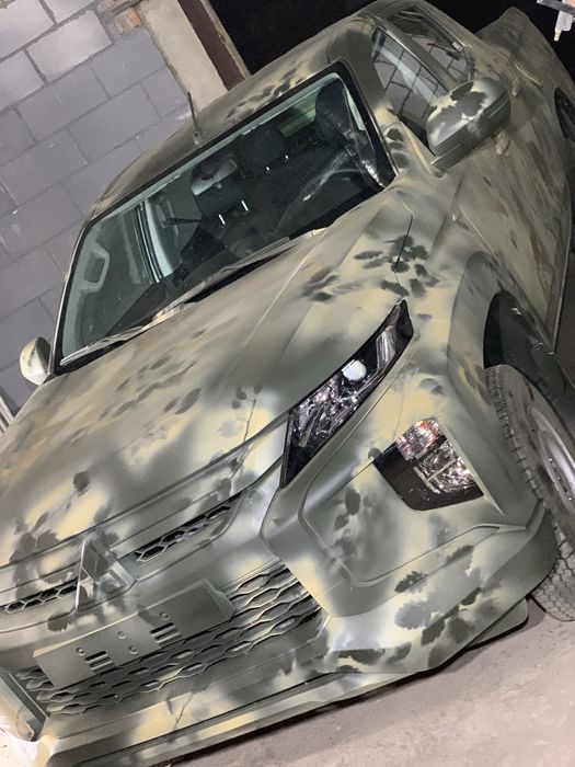 Покраска авто для ЗСУ Раптором и не только