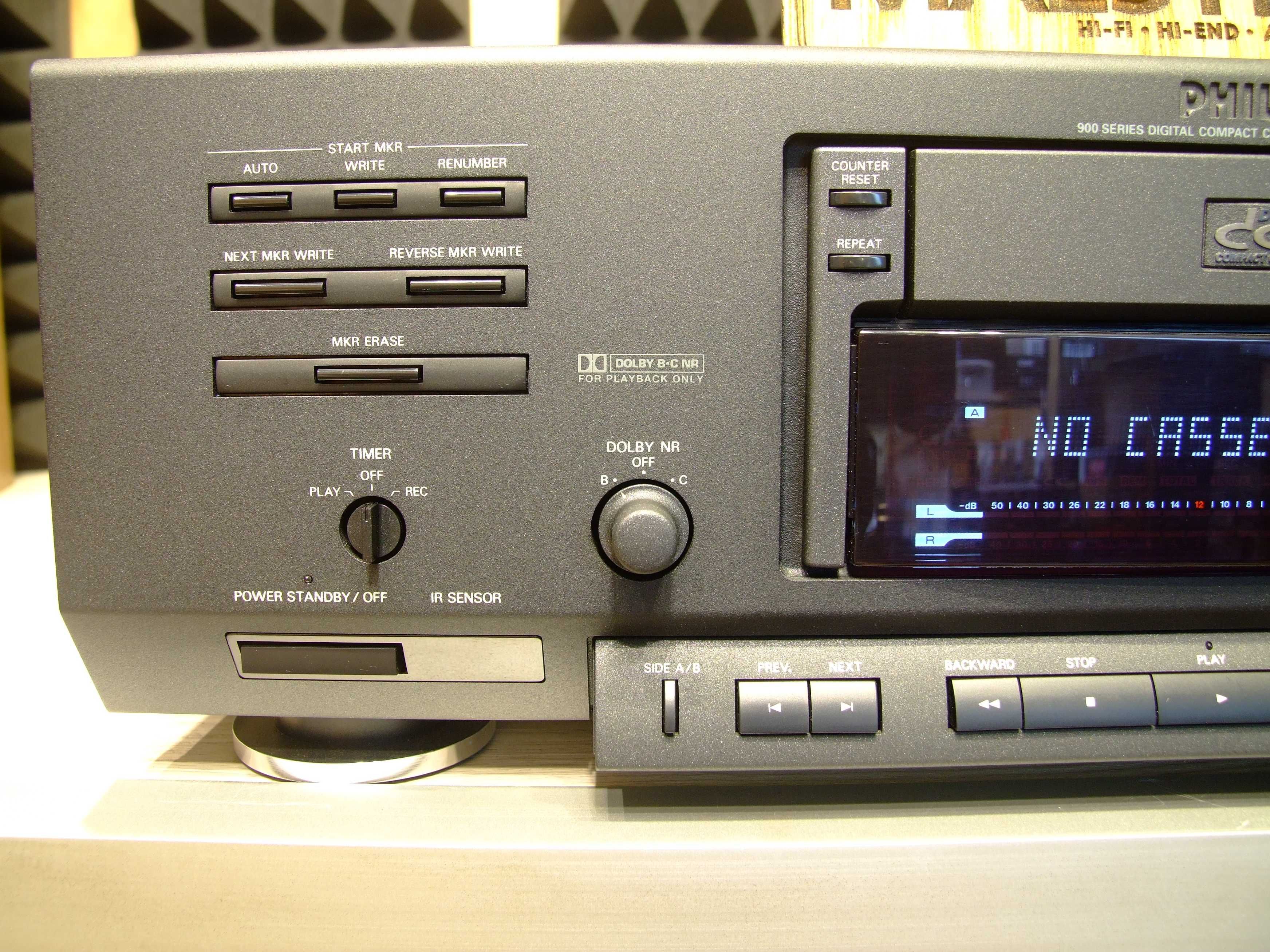Касетна дека Philips DCC 900. Колекційний стан. 9 кг. Без передплати
