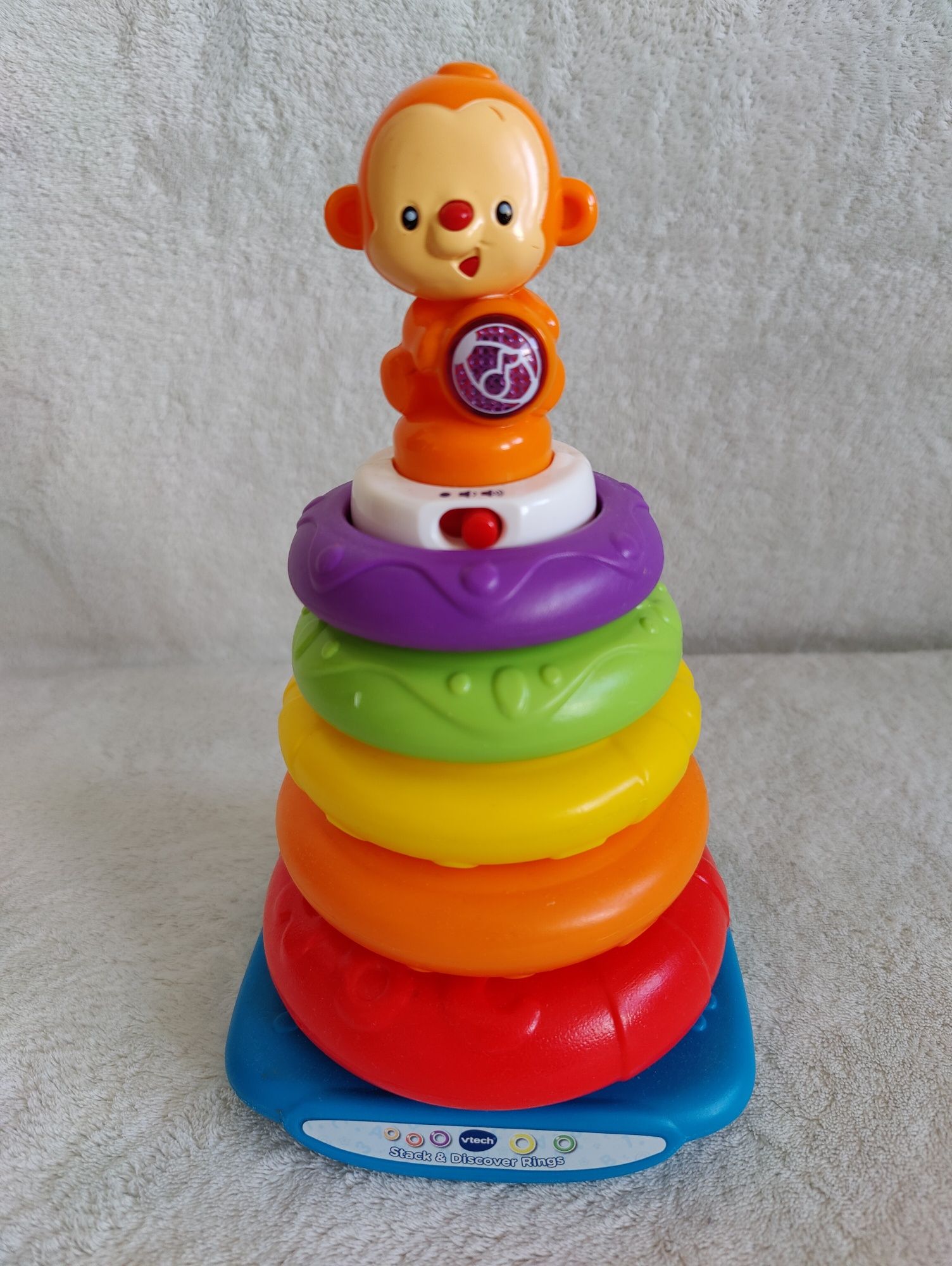 Vtech stack & discover Rings Interaktywna piramida wieża
