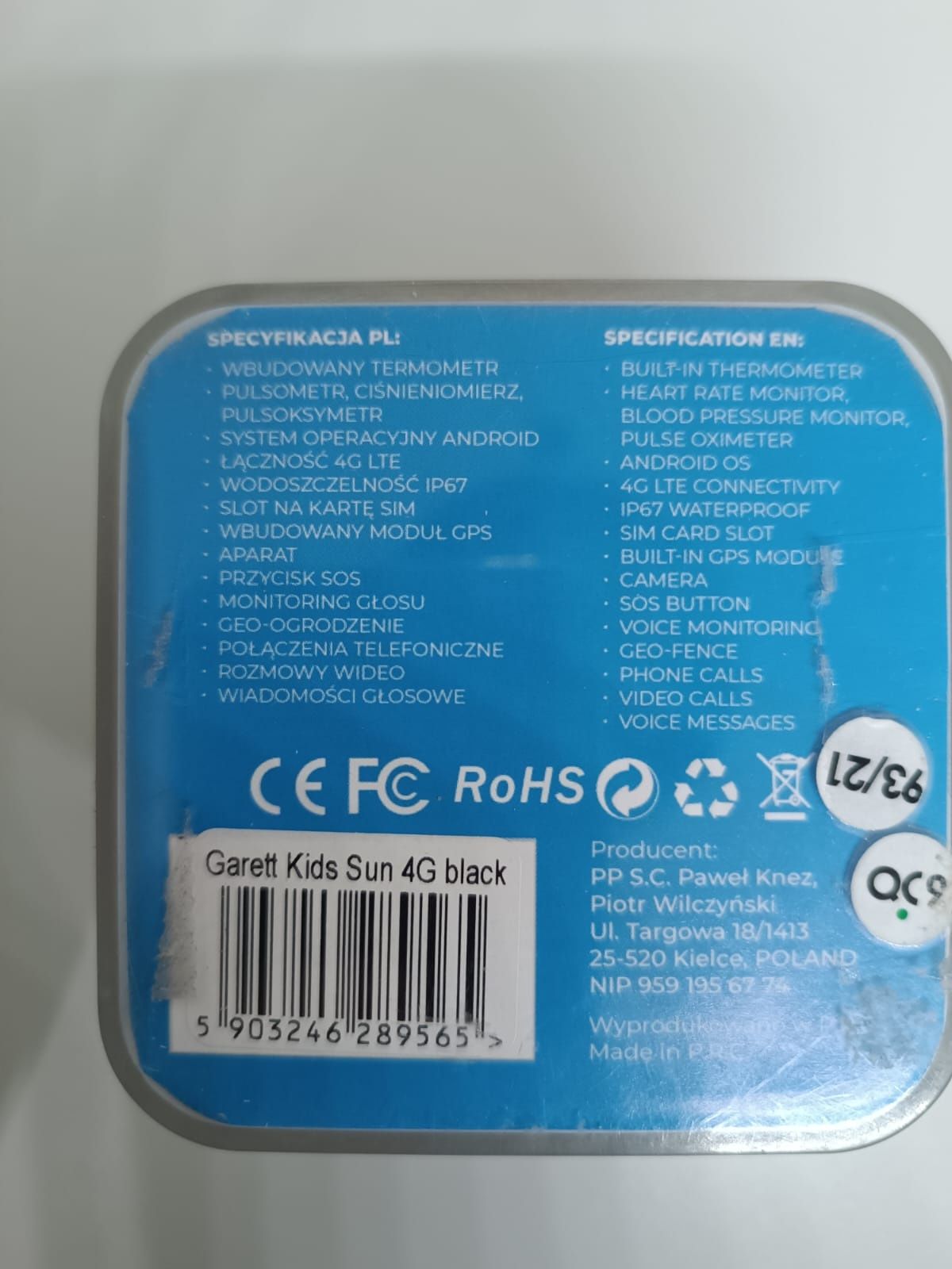 Smartwatch Garett kids Sun 4g