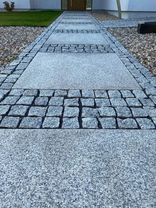 Płytki granitowe płytki chodnikowe posadzka granitowa  płytki taras