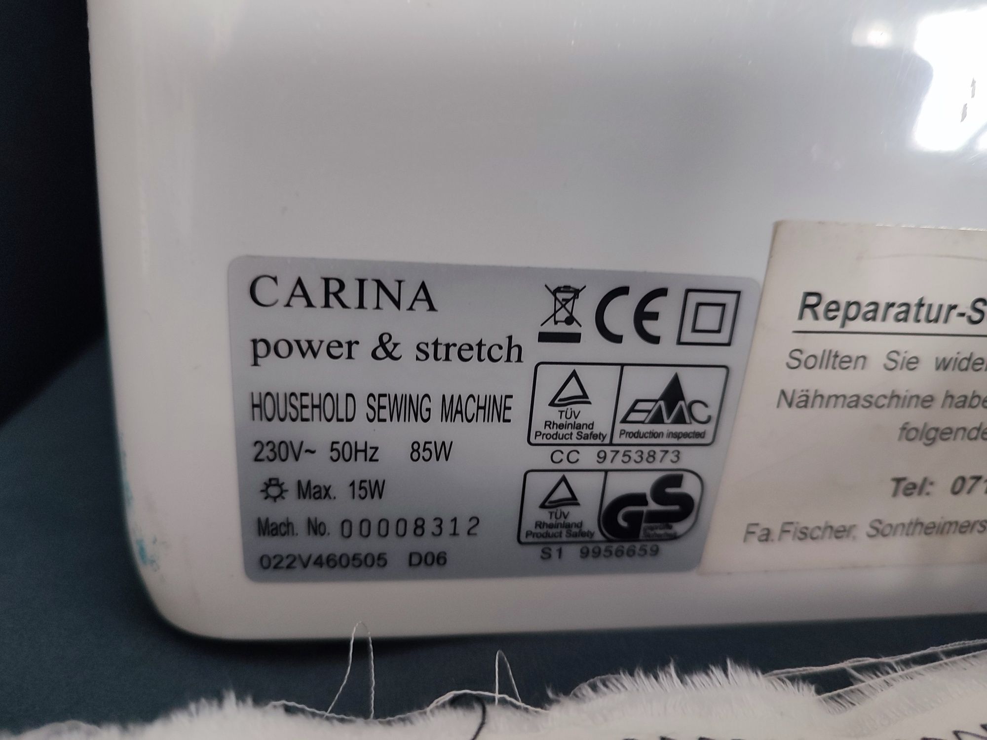 Maszyna do szycia carina