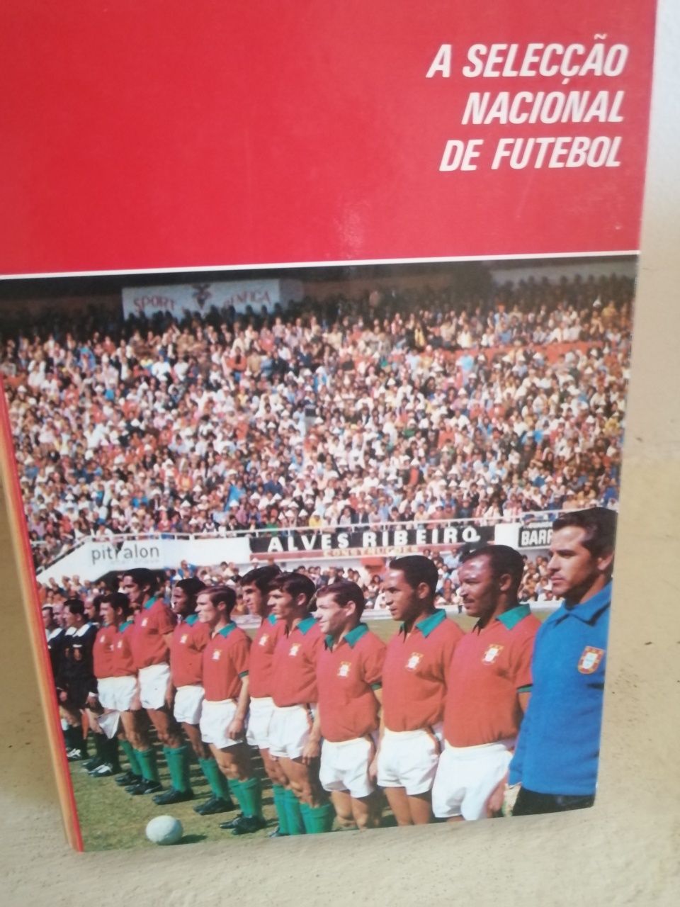 Cinco livros de futebol português  muito antigos  Selecção nacional