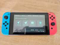 Nintendo Switch v1 przerobione. Karta 128GB + uchwyt JoyCon Grip