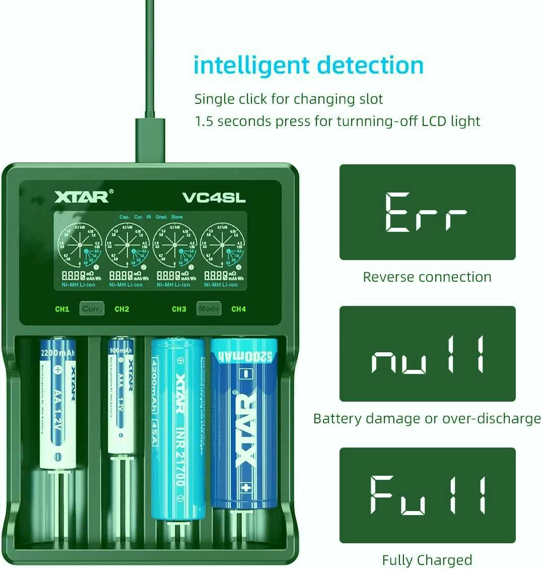 Зарядное устройство xtar vc48l