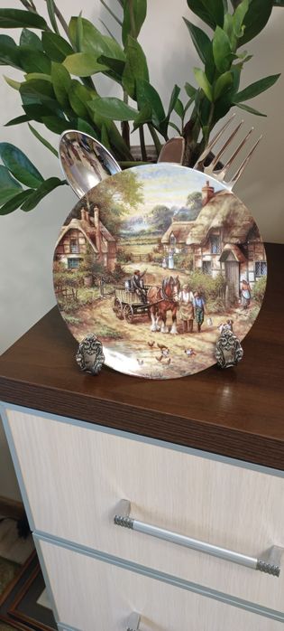 Platerowany stojak w stylu vintage z lat 60