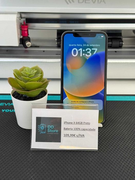 iPhone X 64GB Preto