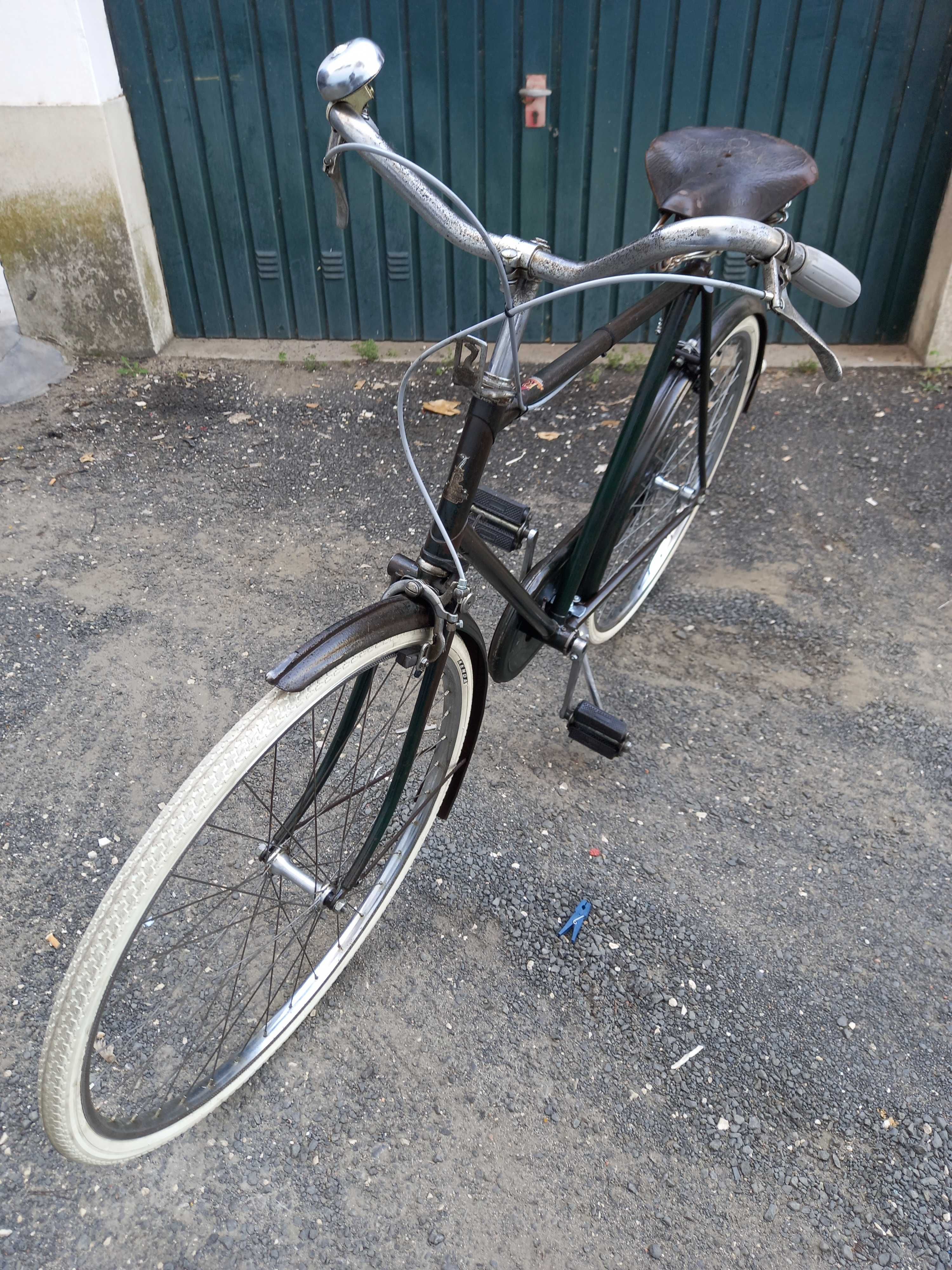Bicicleta Raleigh troco por motor casal 5 velocidades