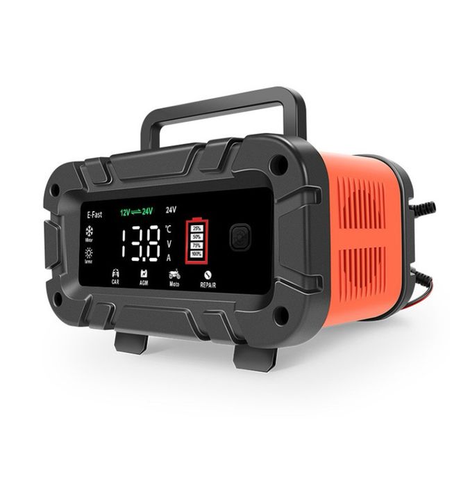 Зарядное Устройство аккумуляторов 12V 6A 7 шагов восстановление