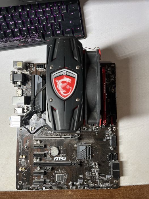 ІГРОВИЙ комплект | I7 8700K | MSI Z370-A PRO I MSI Core Frozr L