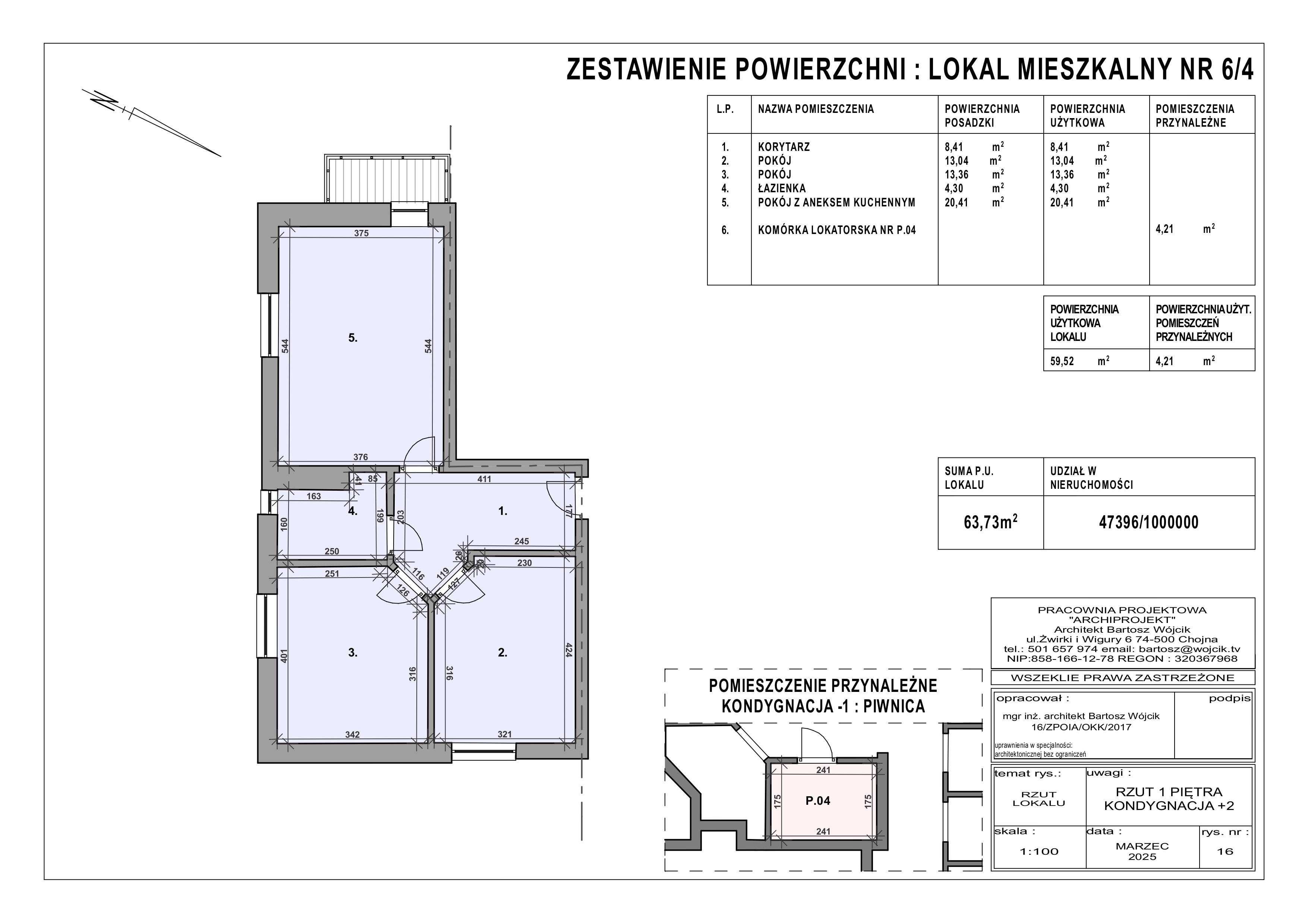 Nowe mieszkanie 3 pokojowe Kostrzyn nad Odrą