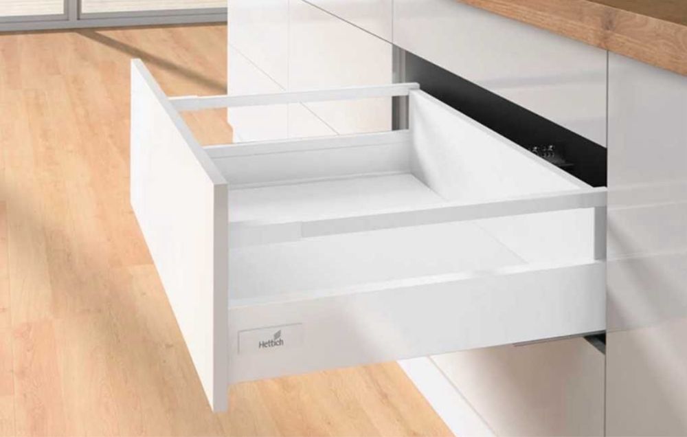 Ящик Hettich Atira InnoTech комплект П/В антрацит L470 H144