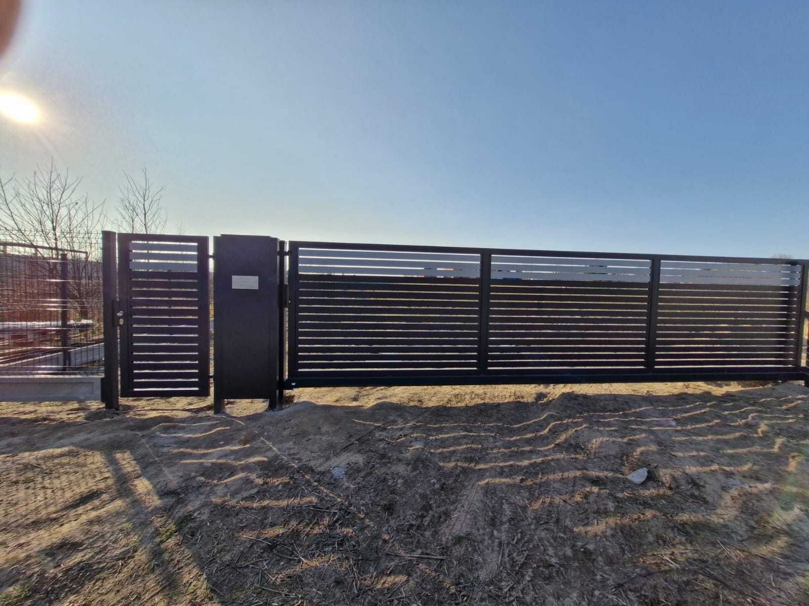 Ogrodzenia Panelowe, Palisadowe, Bramy, Furtki, Sprzedaż, Montaż