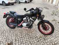 Yamaha xv 125 virago proveniente da Suiça ler descrição