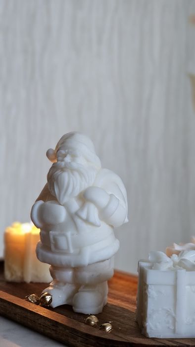 Świeca sojowa mikołaj