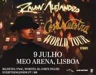 Bilhete Concerto Rauw Alejandro Cosa Nuestra World Tour