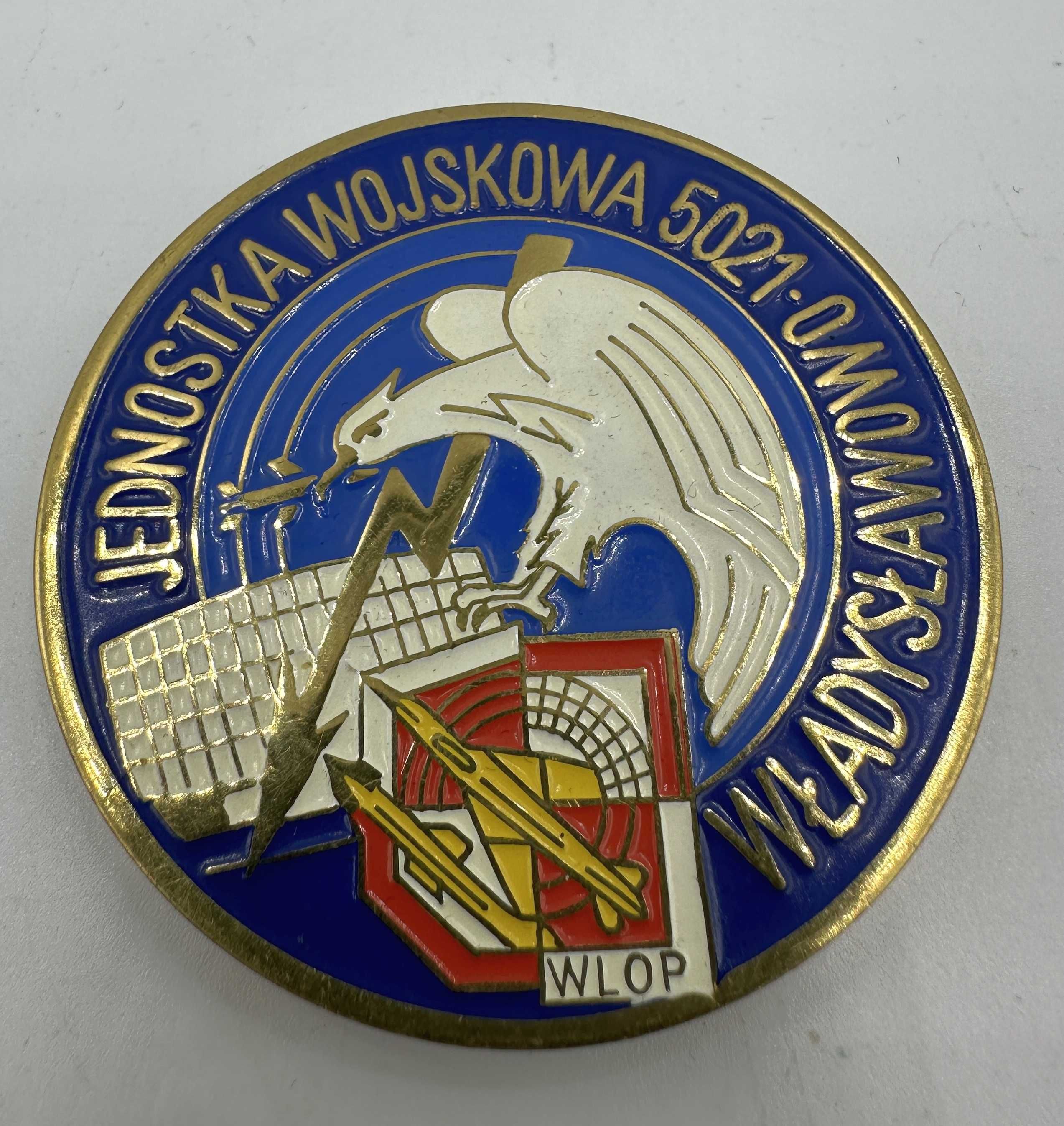 Medal numerowany Jednostka Wojskowa 5021 Władysławowo - numer 112!!!