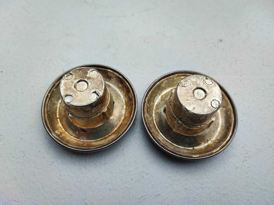 Stary platerowany kielich do świecznika,cena za 1 sztukę