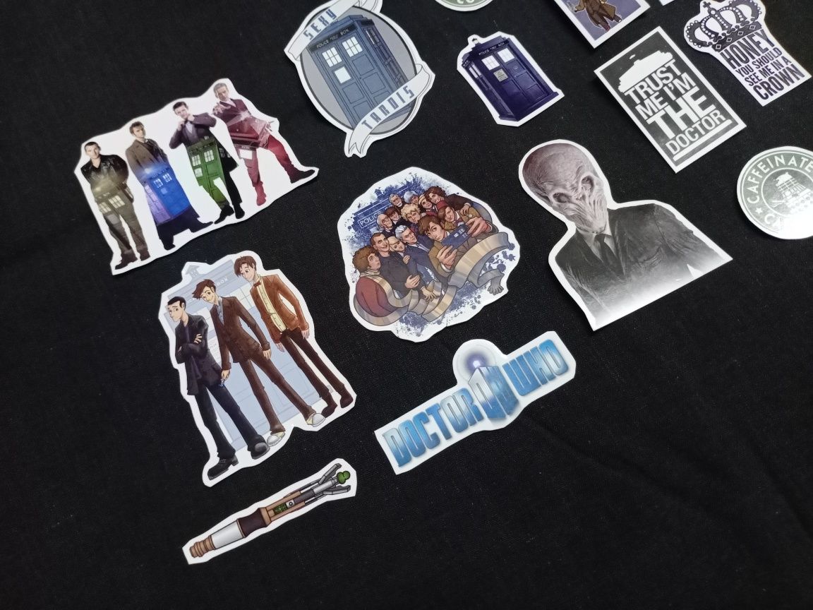 Наклейки стикеры скрапбукинг сериал Doctor Who