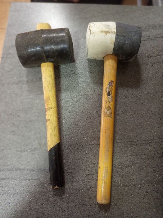 Młotki gumowe cena za oba