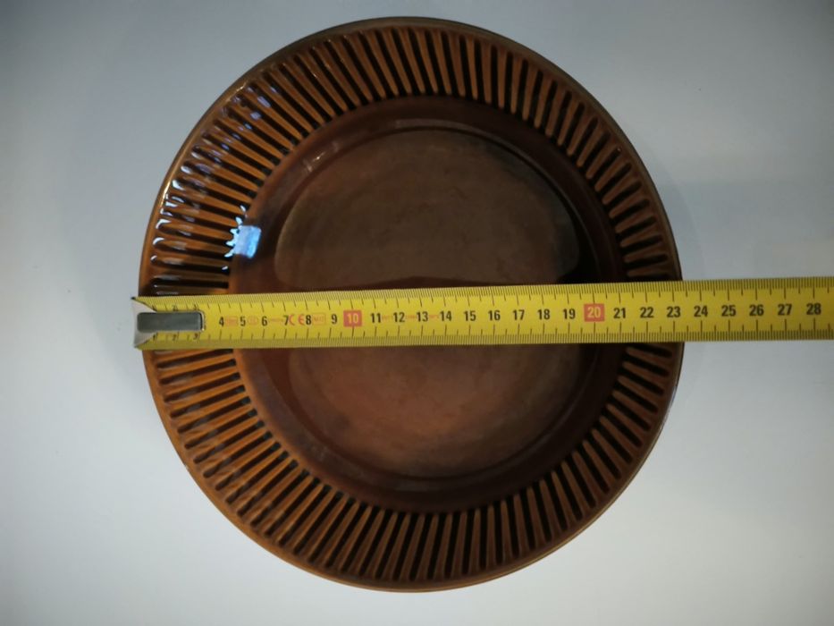 Talerz głęboki Pruszków Emka PRL