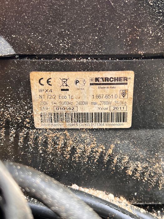 Пылесос Karcher nt 72/2 Eco Tc