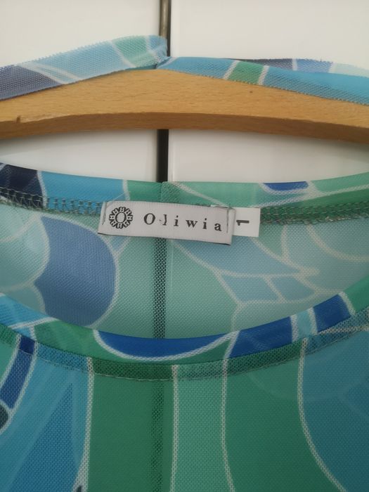 Sukienka midi długi rękaw rozmiar S M Oliwia stan idealny