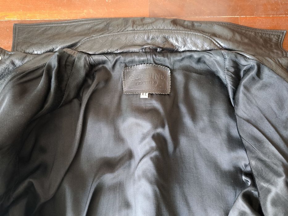 Blusão 100% pele natural XL