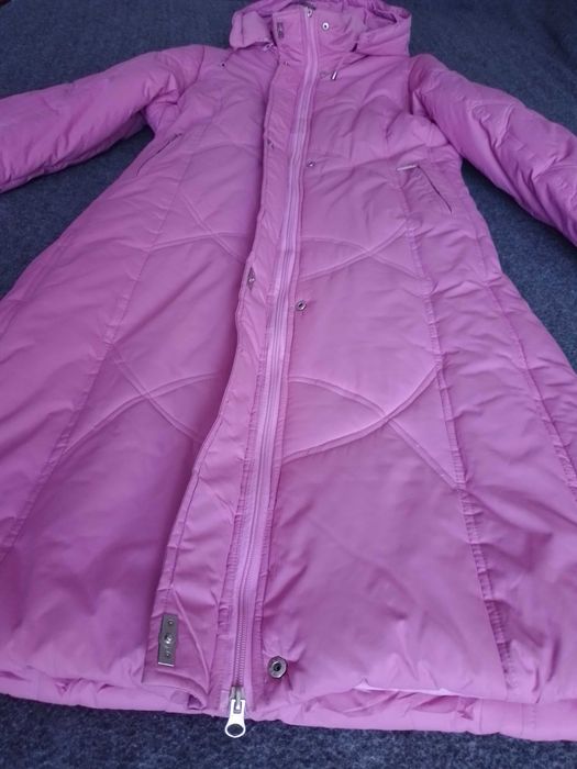 Пуховик стьобаний зимовий новий куртка пальто Black and Red