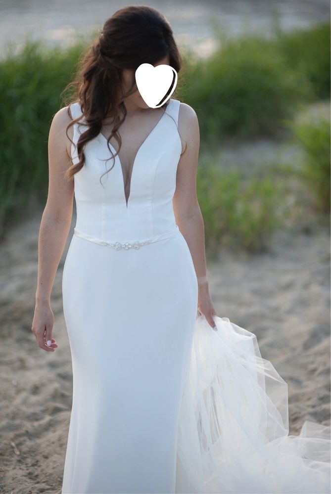 Suknia ślubna Herm’s Bridal 163 + 7 cm