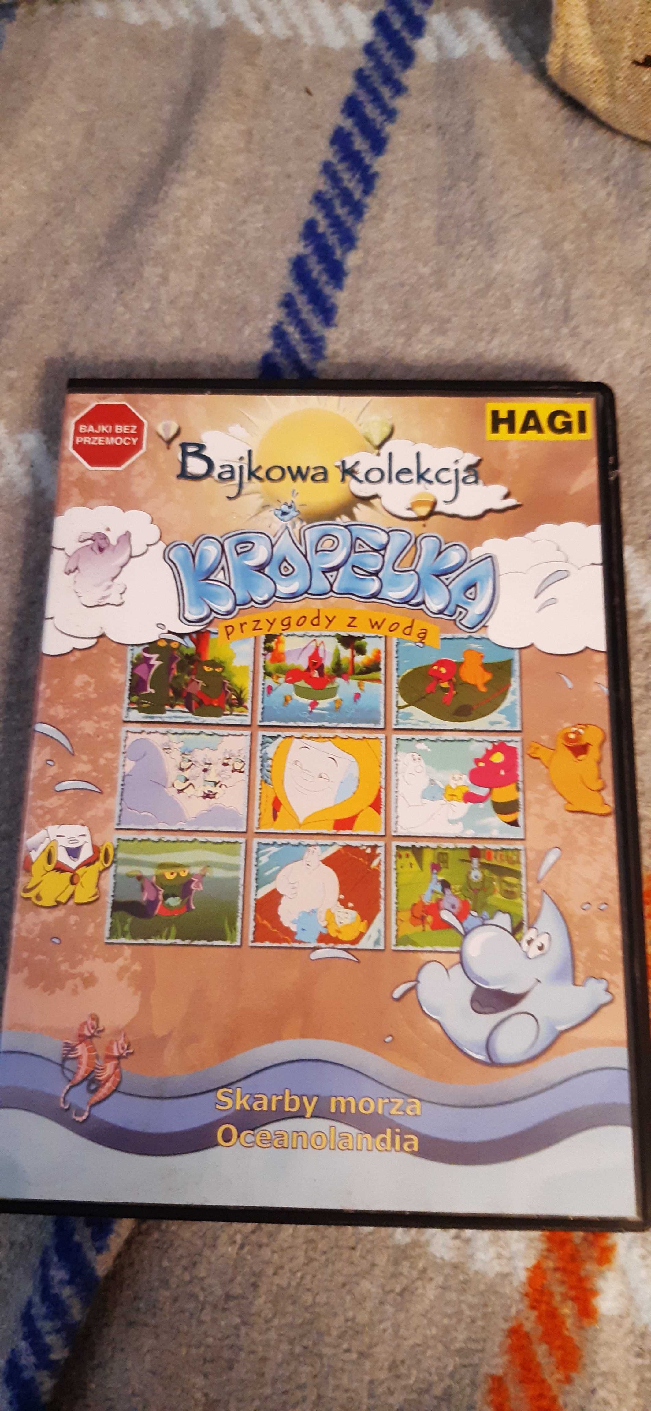 dvd bajkowa kolekcja kropelka przygody z wodą