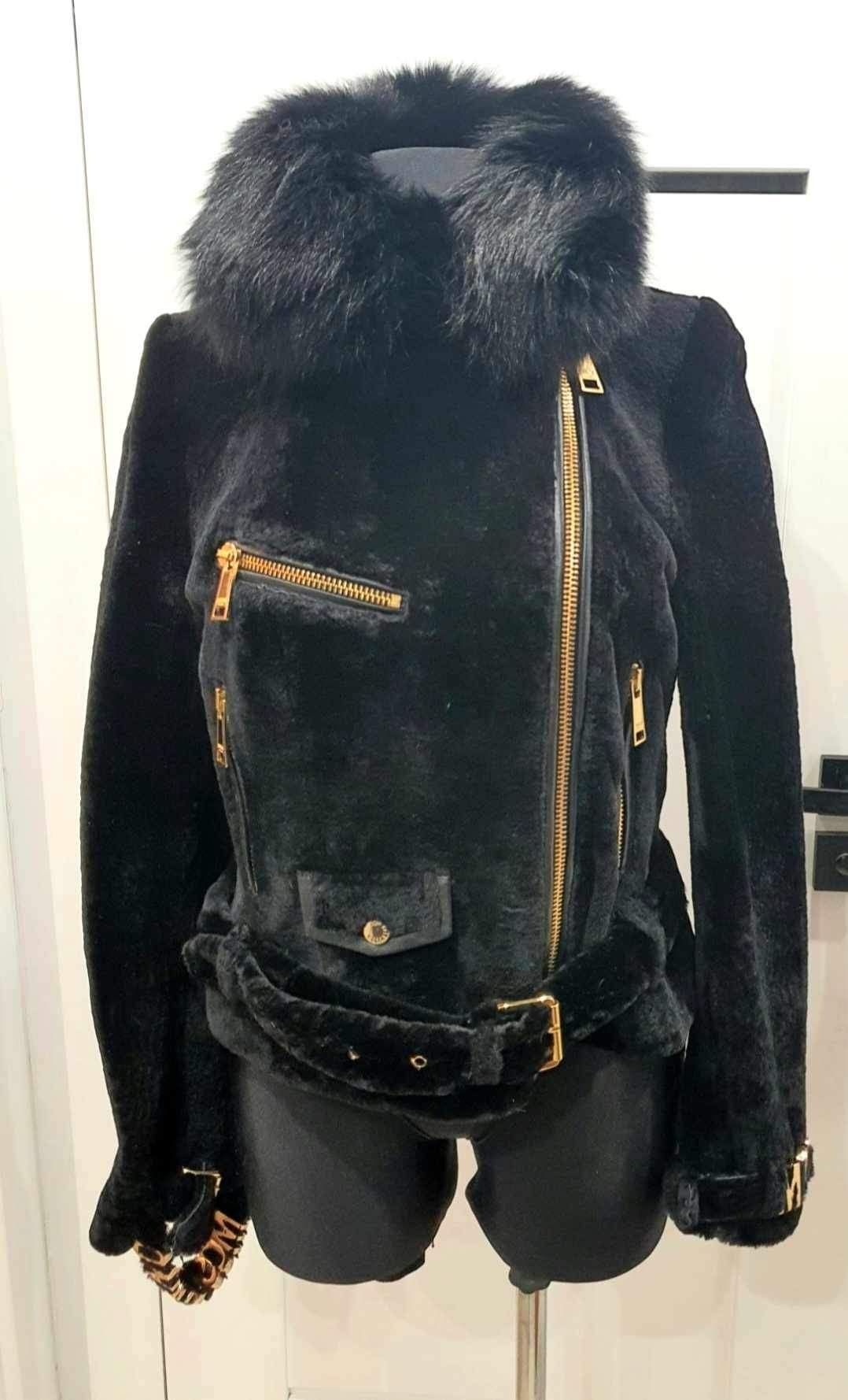 Ramoneska futerko lis Moschino
