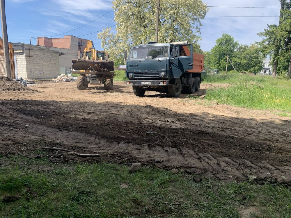 Послуги самоскидів Камази, вантажні перевезення