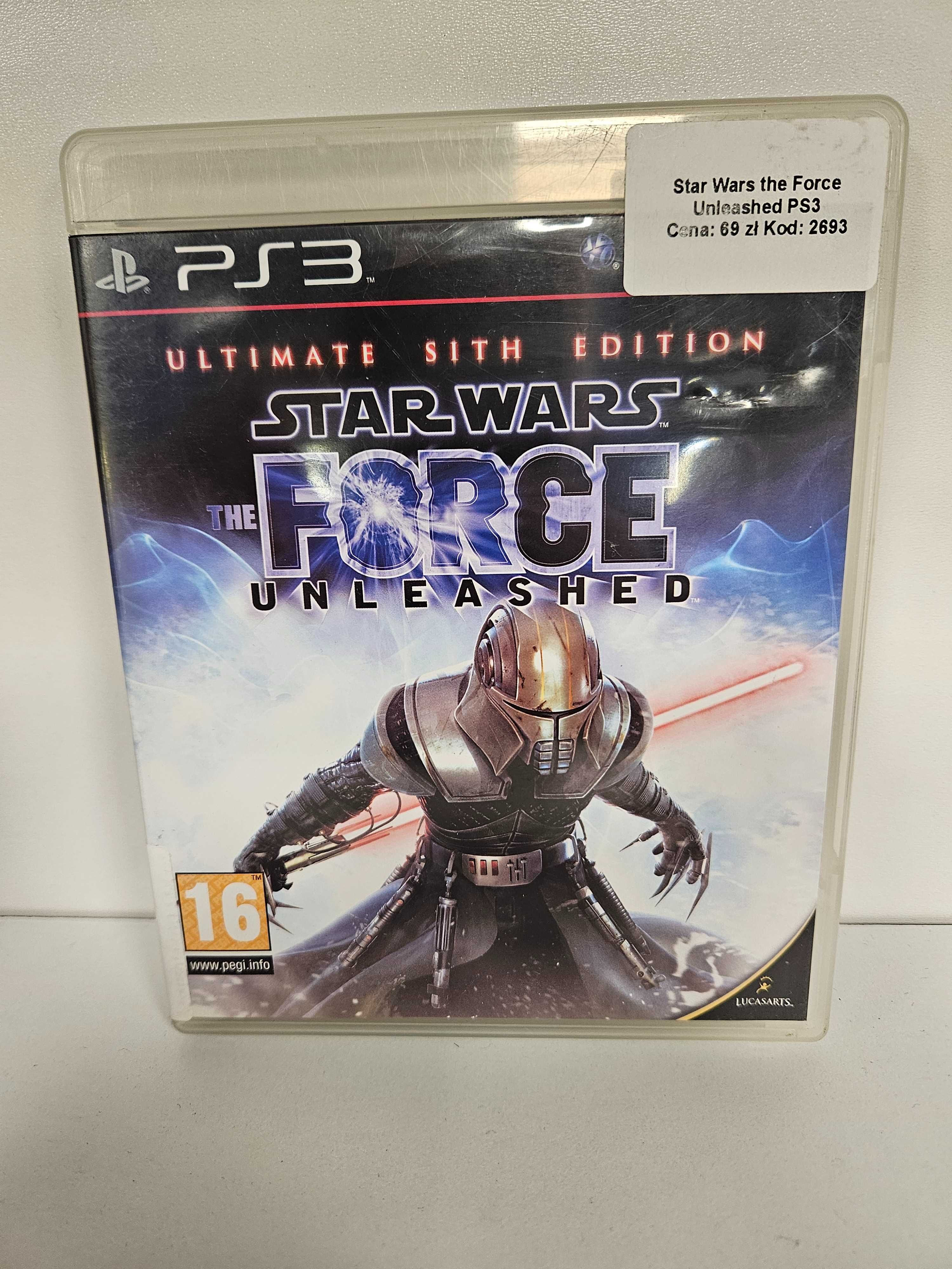 Star Wars The Force Unleashed PS3 - As Game & GSM 2693