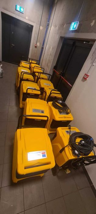 WYNAJEM Osuszacz powietrza Osuszanie po tynkach wylewkach zalaniu