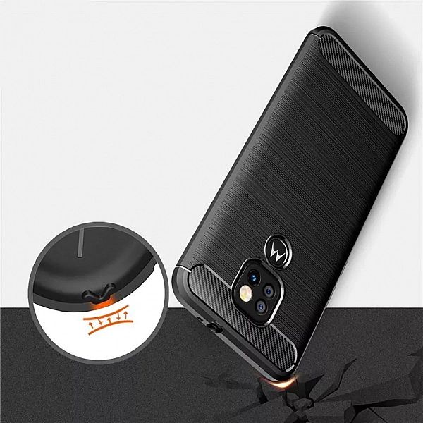 TpuCarbon case do Motorola Moto G9 Play / E7 Plus