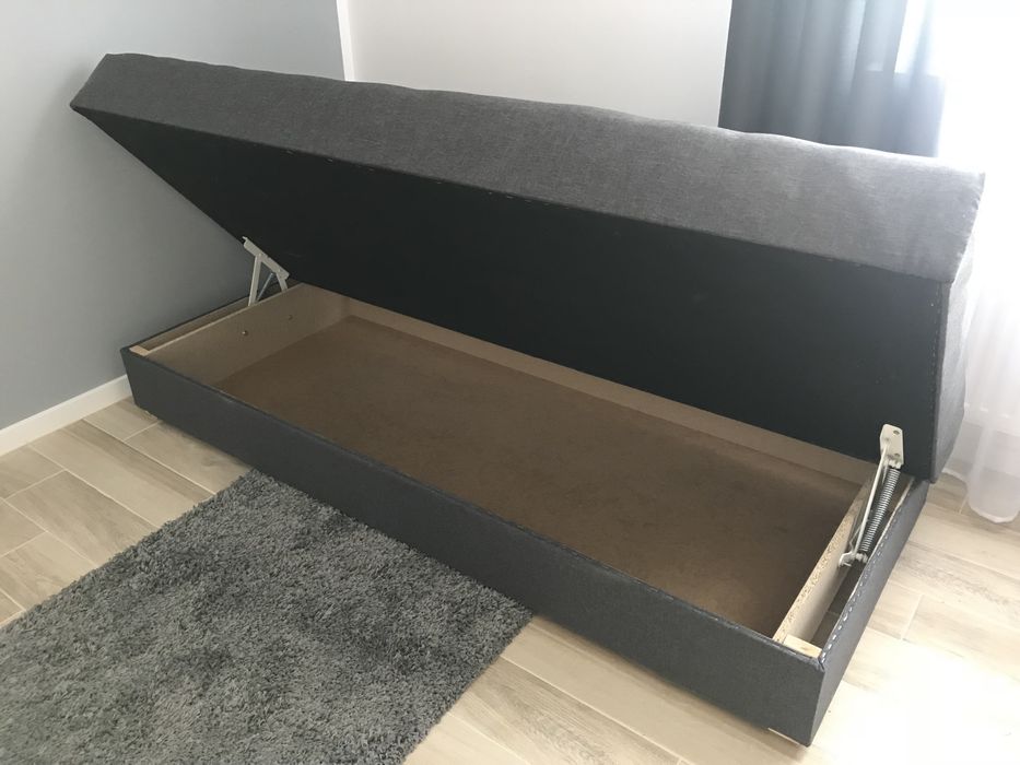 Tapczan z pojemnikiem 190/80 cm