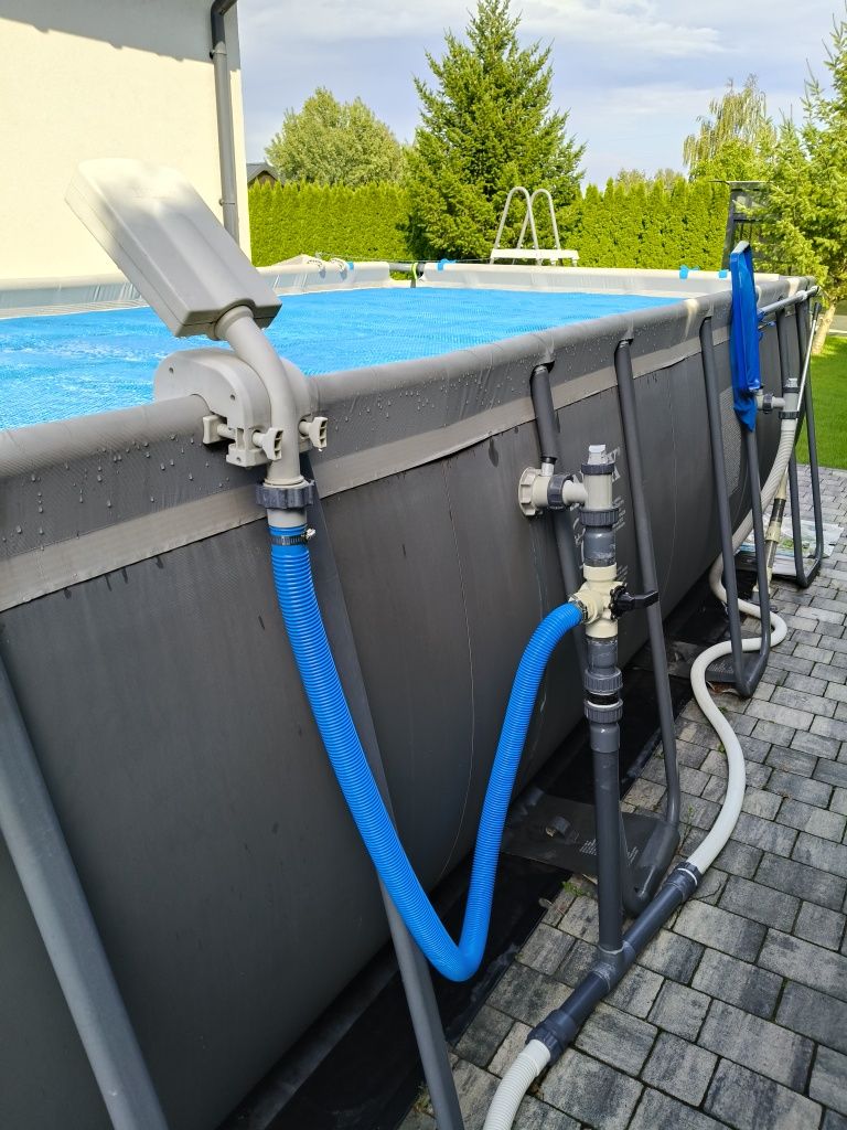 Sprzedam Basen INTEX 549x274x132cm z pompą ciepła