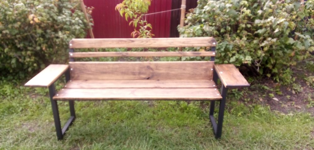 Лавочка садовая под заказ