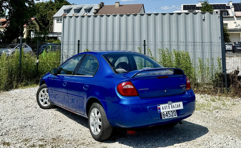 Dodge Neon 2.0 * Klima * LPG * 2005 * Alufelgi * Zadbany * Zamiana