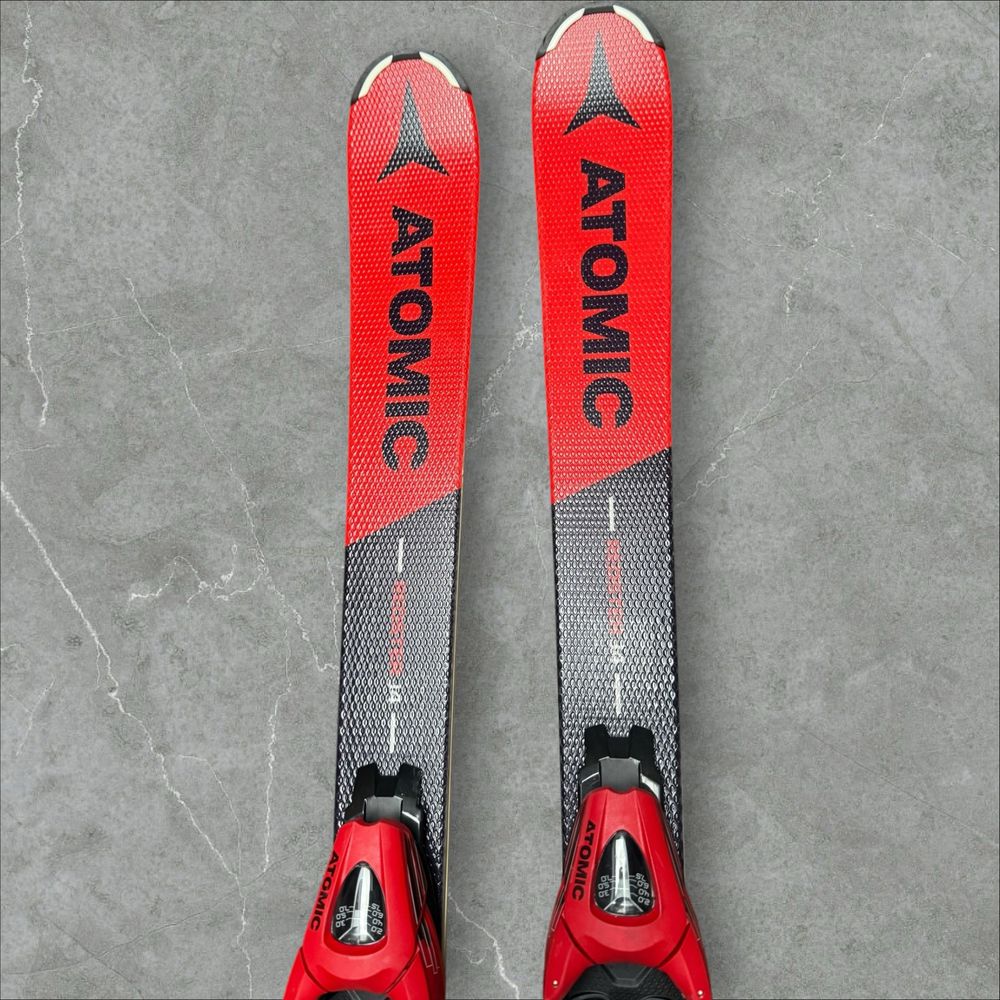 Narty junior 130 Atomic J4 redster czerwone