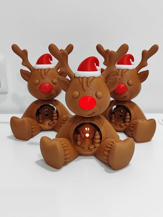 Rena Rodolfo com luz