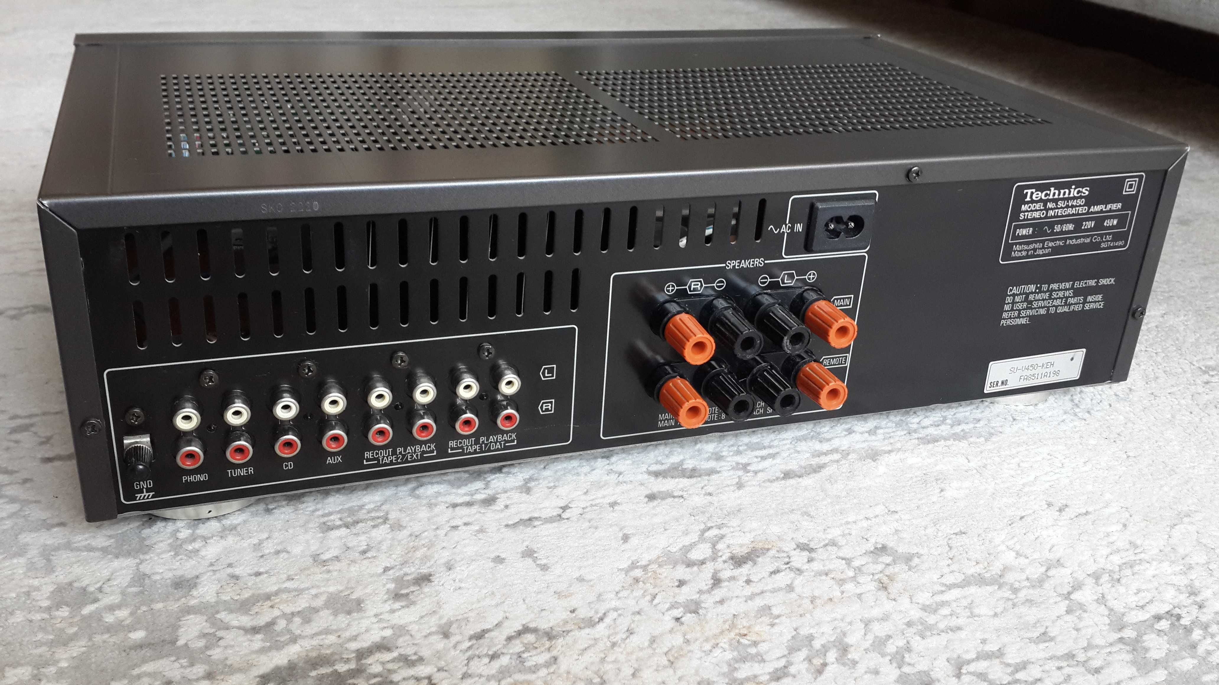 Підсилювач Technics SU-V450 , Касетна дека Technics RS-E10